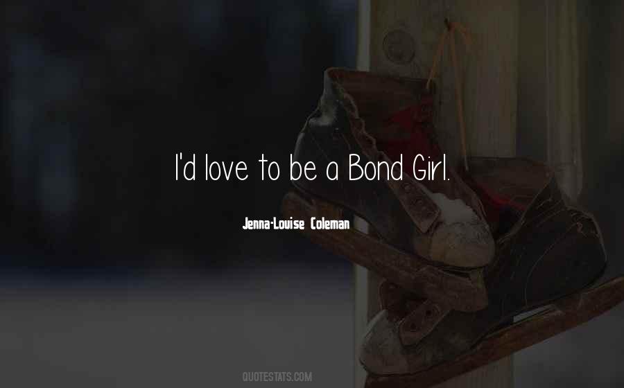 Bond Girl Sayings #1323037