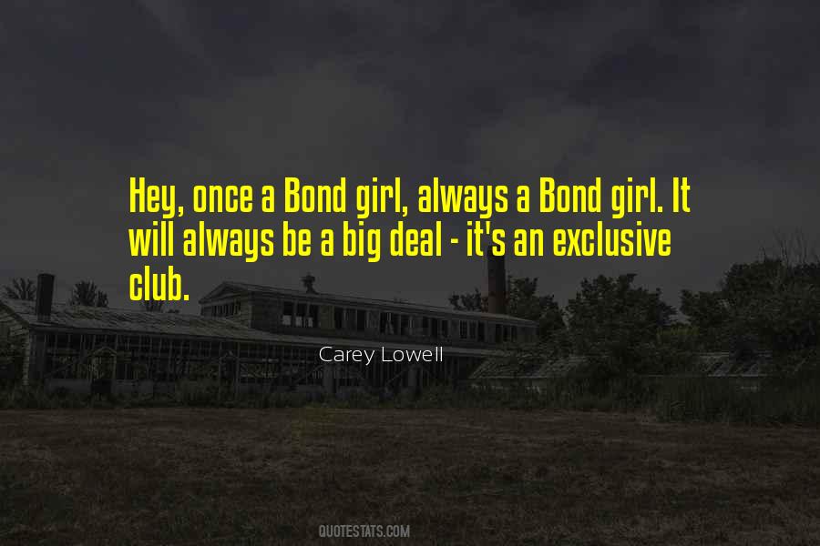 Bond Girl Sayings #1630018