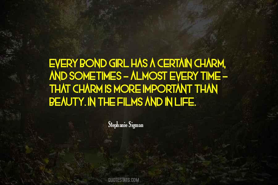 Bond Girl Sayings #776572