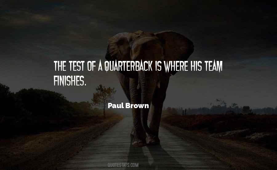 Paul Brown Sayings #12408