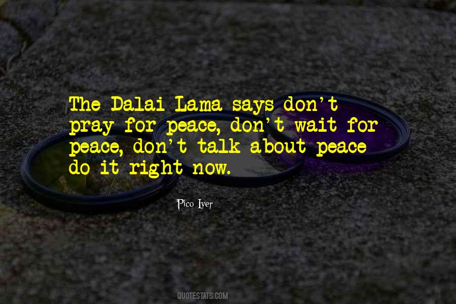 Pray For Peace Sayings #1520206