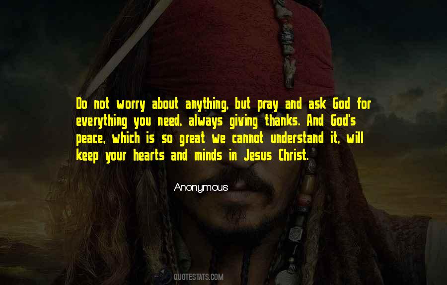 Pray For Peace Sayings #429632