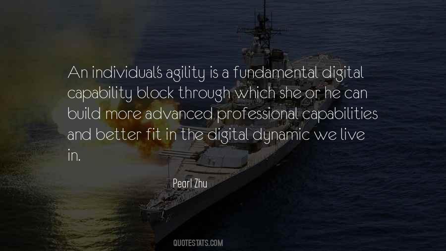 Quotes About Agility #1011394