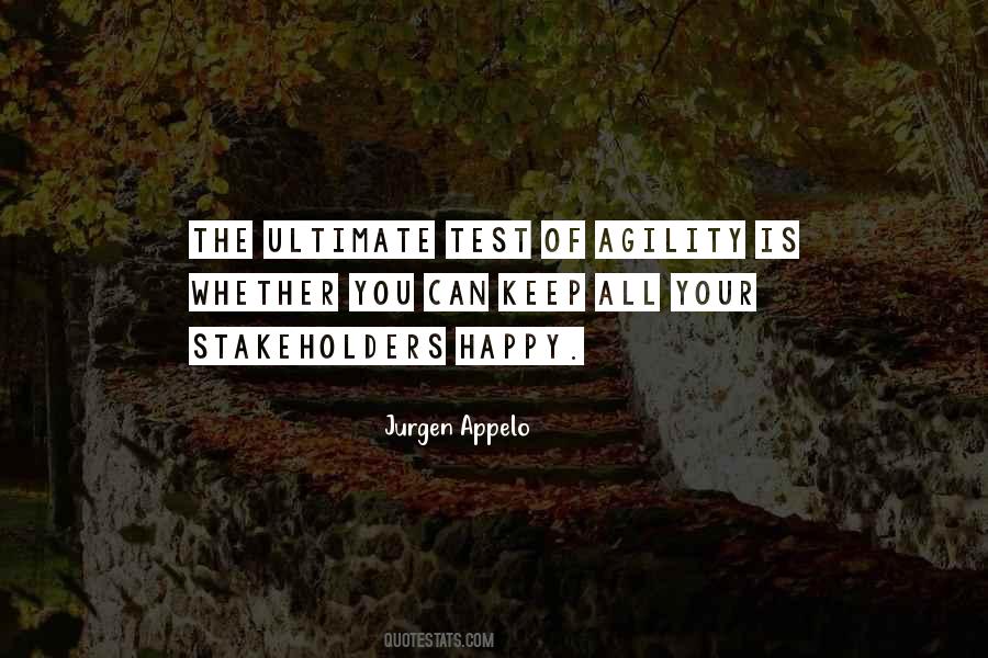 Quotes About Agility #1690578