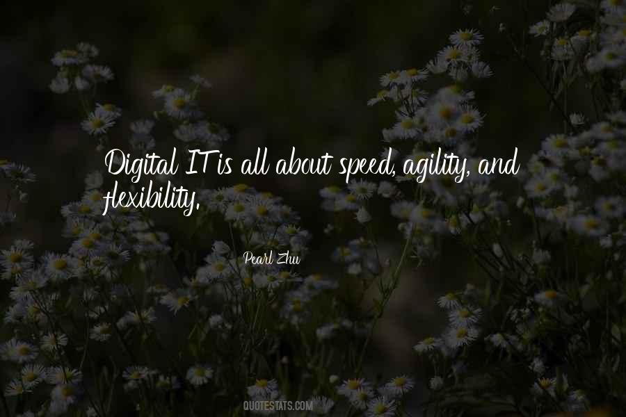 Quotes About Agility #422186