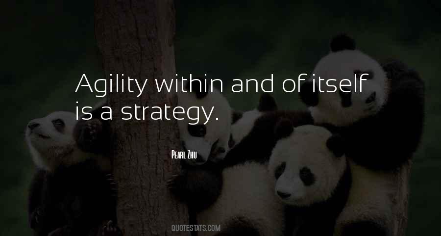 Quotes About Agility #641116