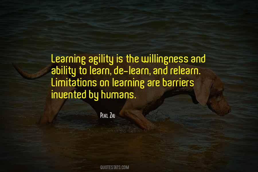 Quotes About Agility #908245