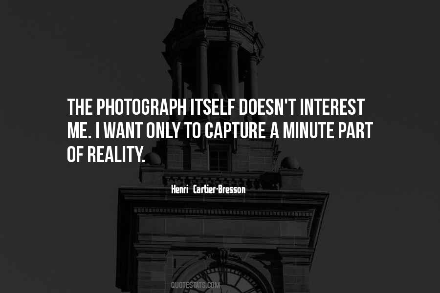 Cartier Bresson Sayings #1380864