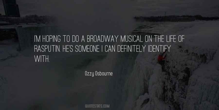 Broadway Musical Sayings #1597274