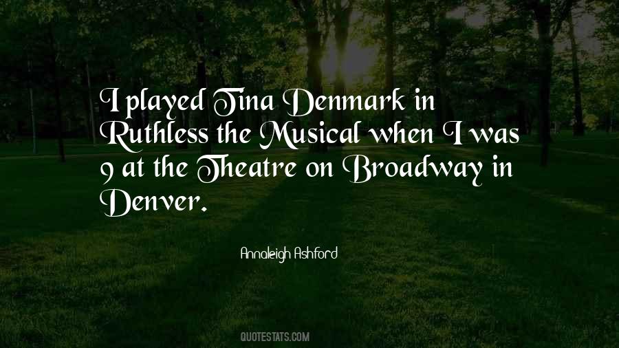 Broadway Musical Sayings #448246