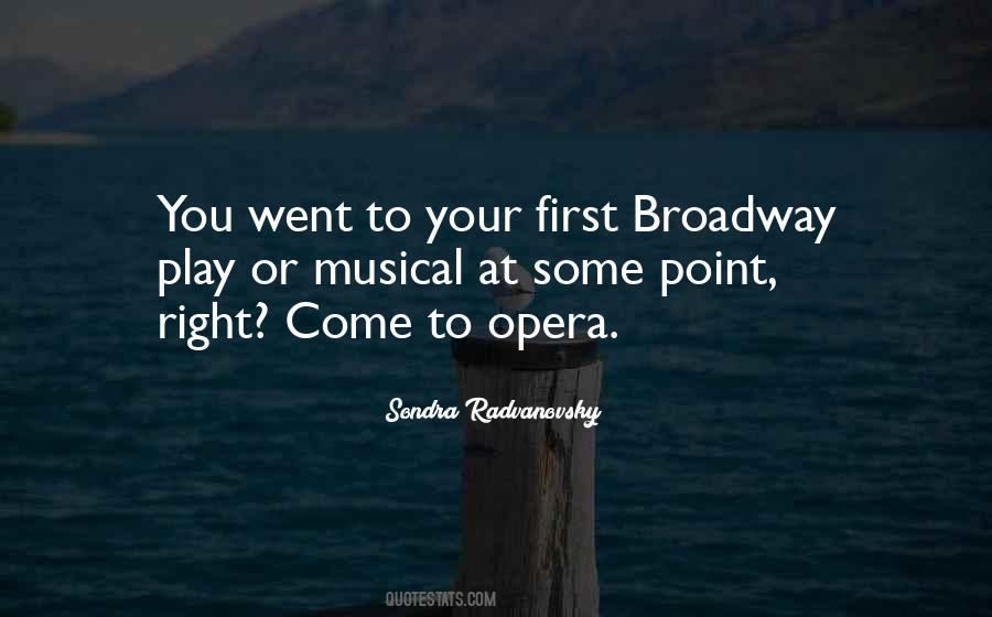 Broadway Musical Sayings #79070