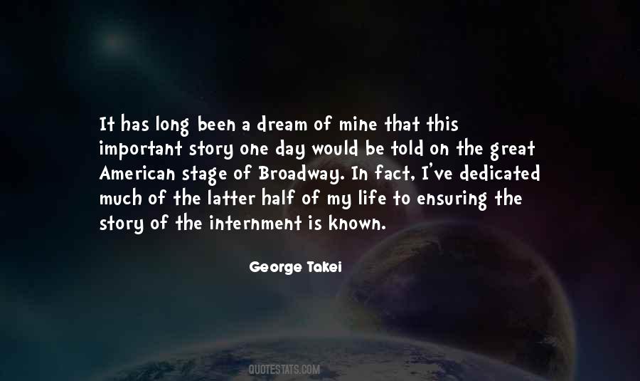 Broadway Stage Sayings #1033913