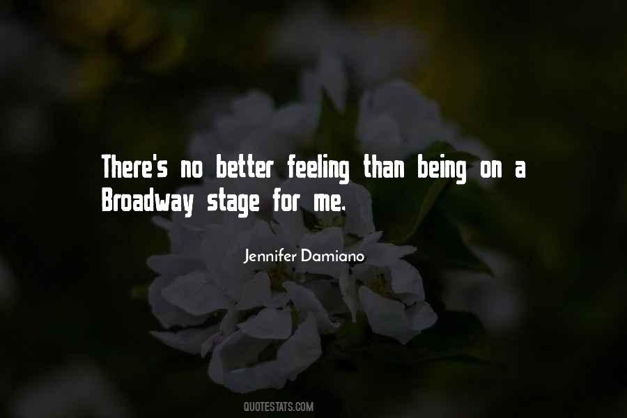 Broadway Stage Sayings #188867