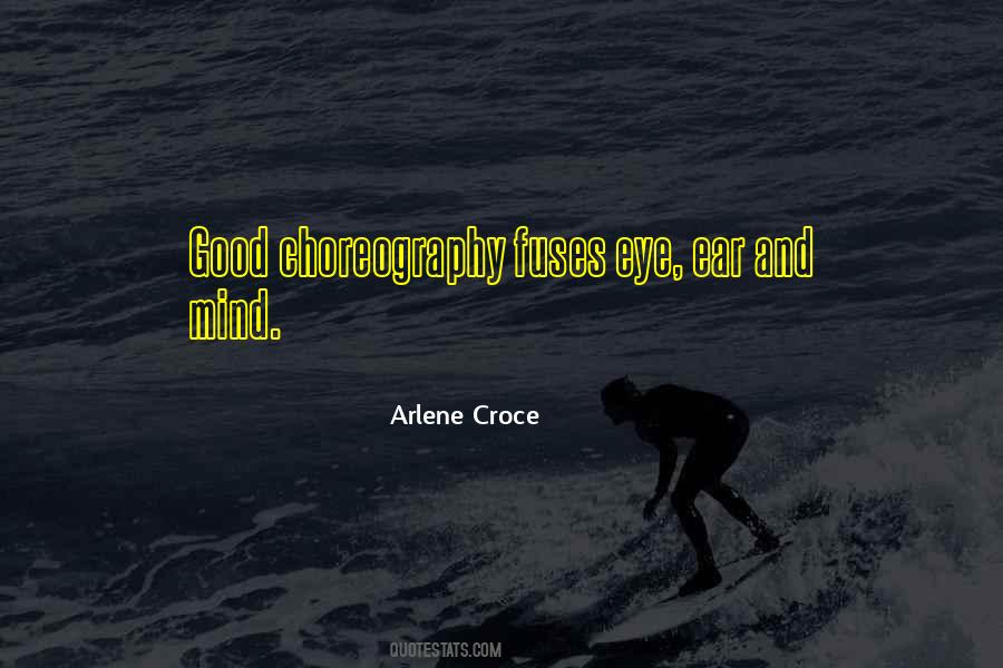 Quotes About Choreography #1139596
