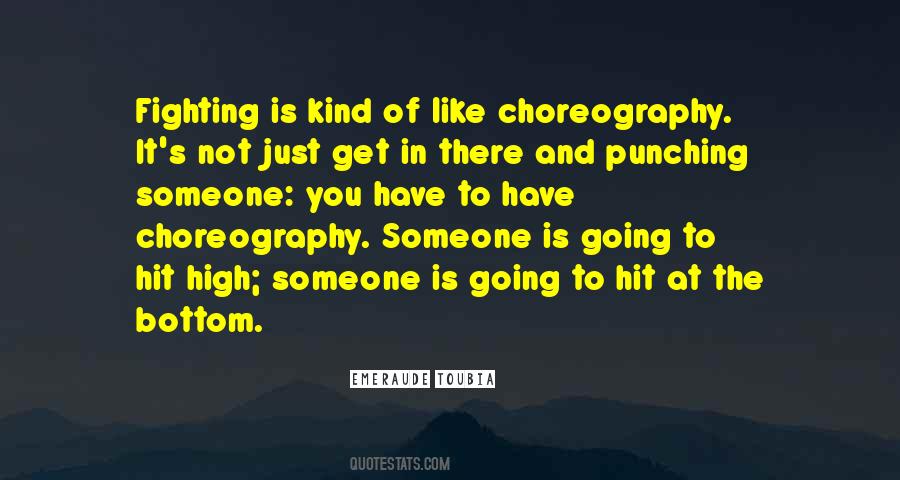 Quotes About Choreography #127208