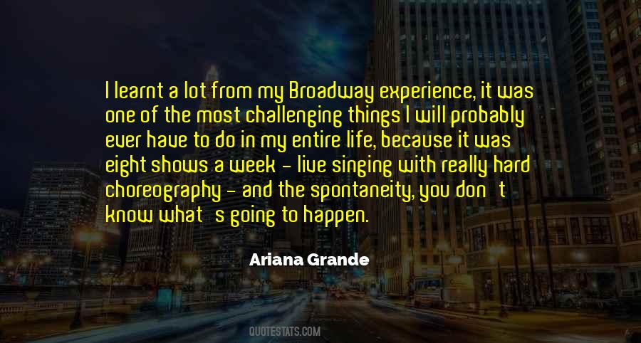 Quotes About Choreography #181324