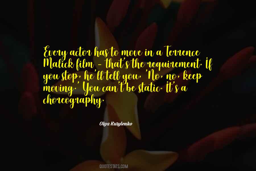 Quotes About Choreography #540298