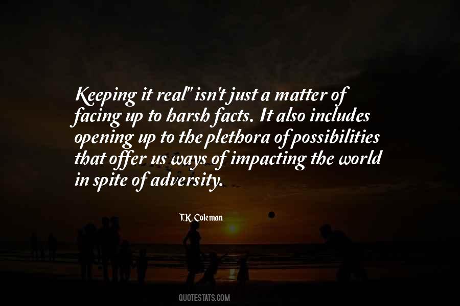 Quotes About Opening Up To The World #1002949