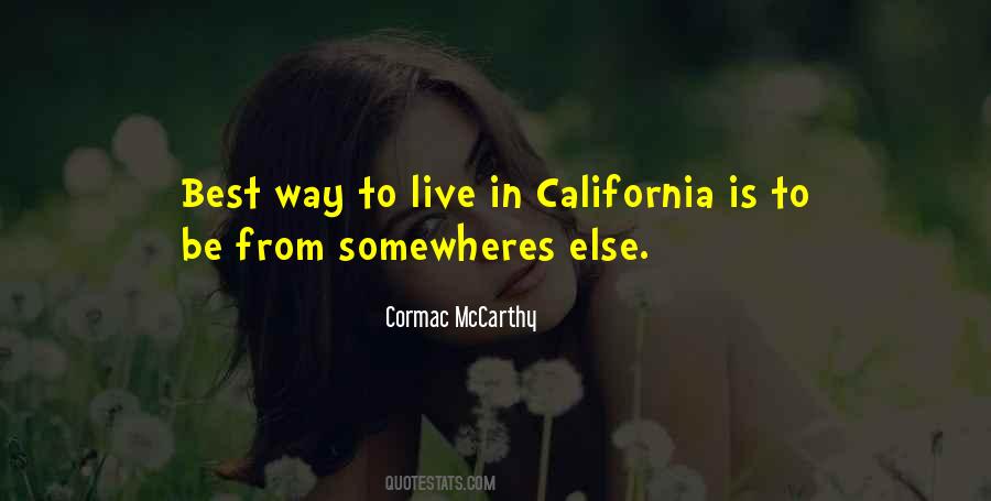 Best California Sayings #601708
