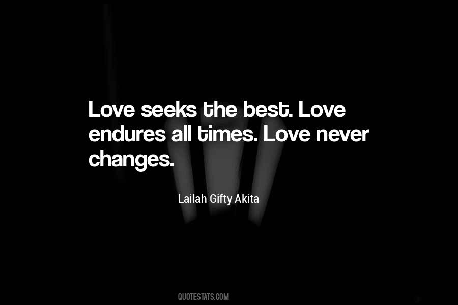 Love Changes Sayings #138547