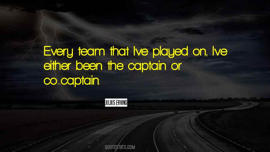 Team Captain Sayings #186032