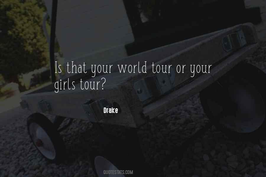 Quotes About World Tour #270320