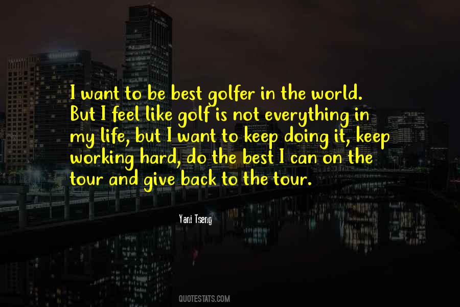 Quotes About World Tour #851571