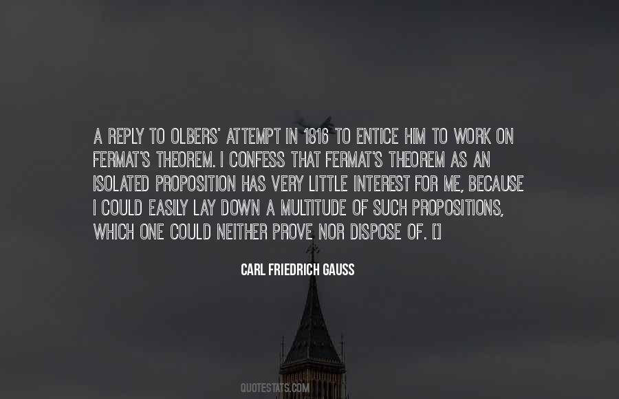 Carl Gauss Sayings #263111