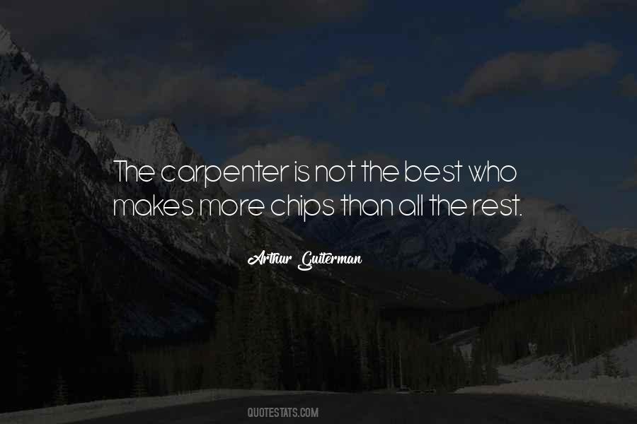 Best Carpenter Sayings #1564038