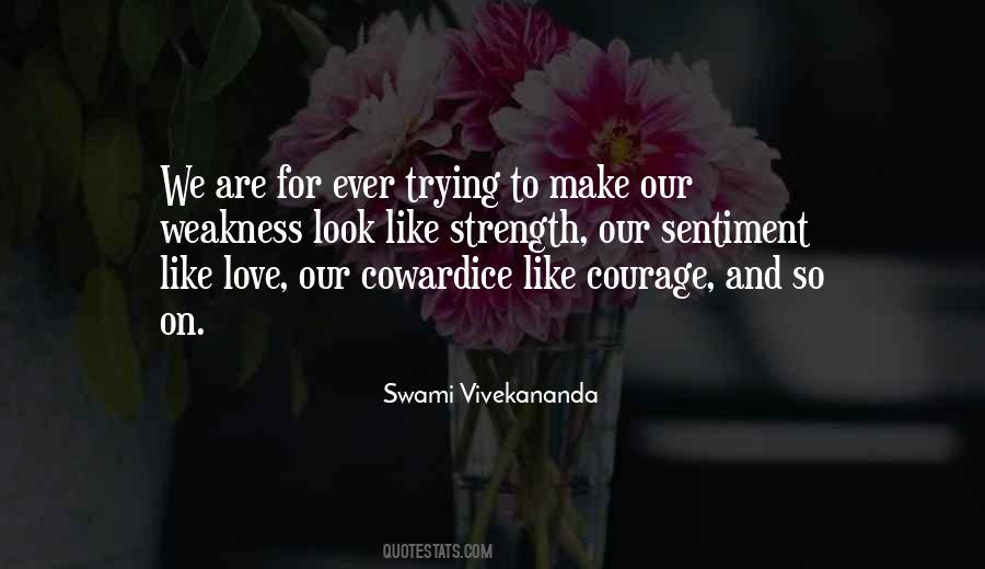 Love Courage Sayings #152123
