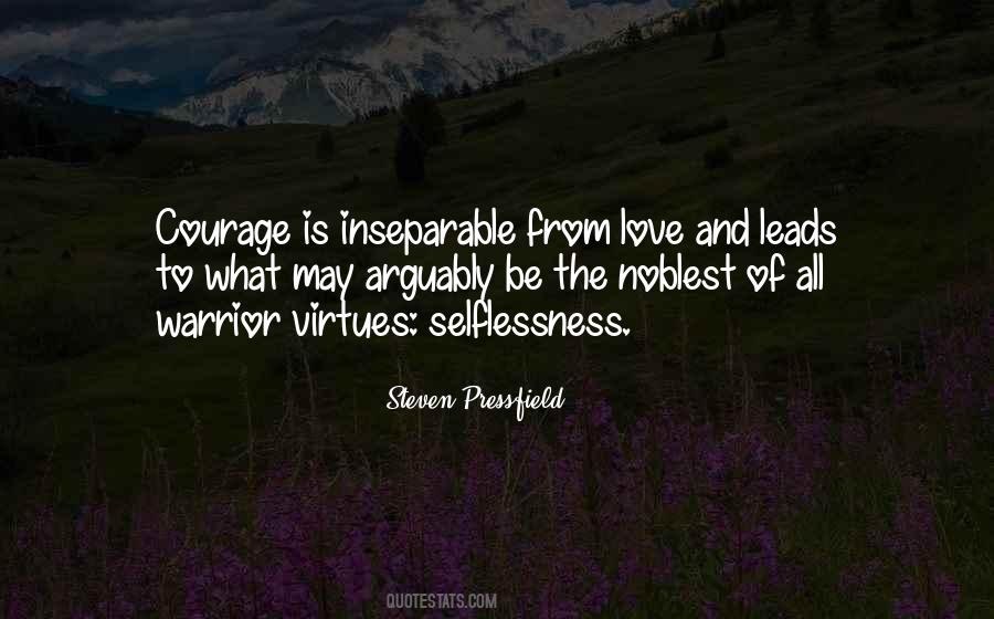 Love Courage Sayings #36251