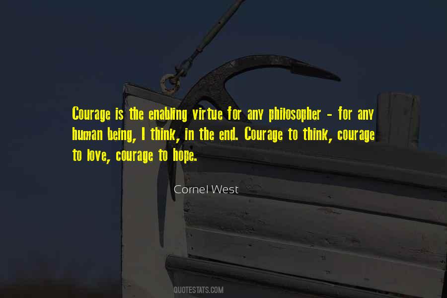 Love Courage Sayings #408420