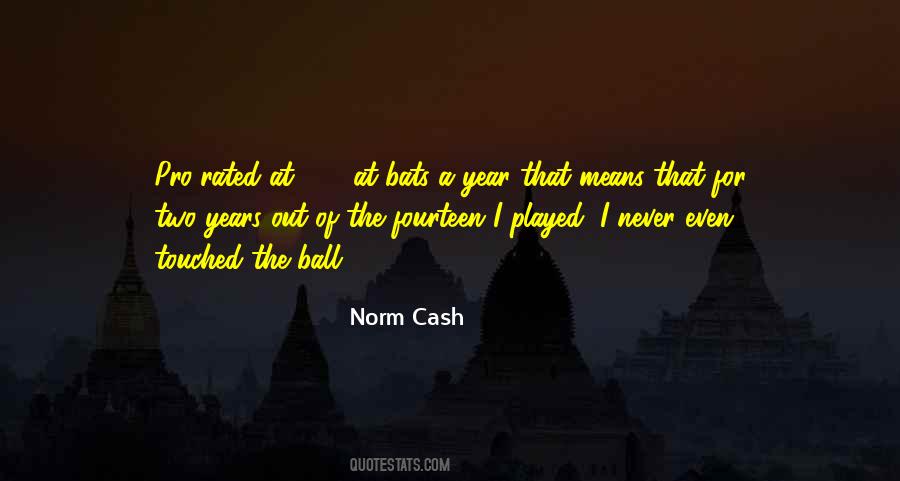 Norm Cash Sayings #1345583