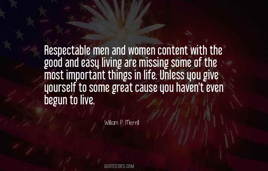 Great Cause Sayings #1514216