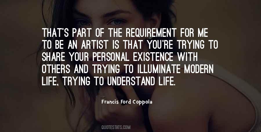 Quotes About The Artist's Life #101144