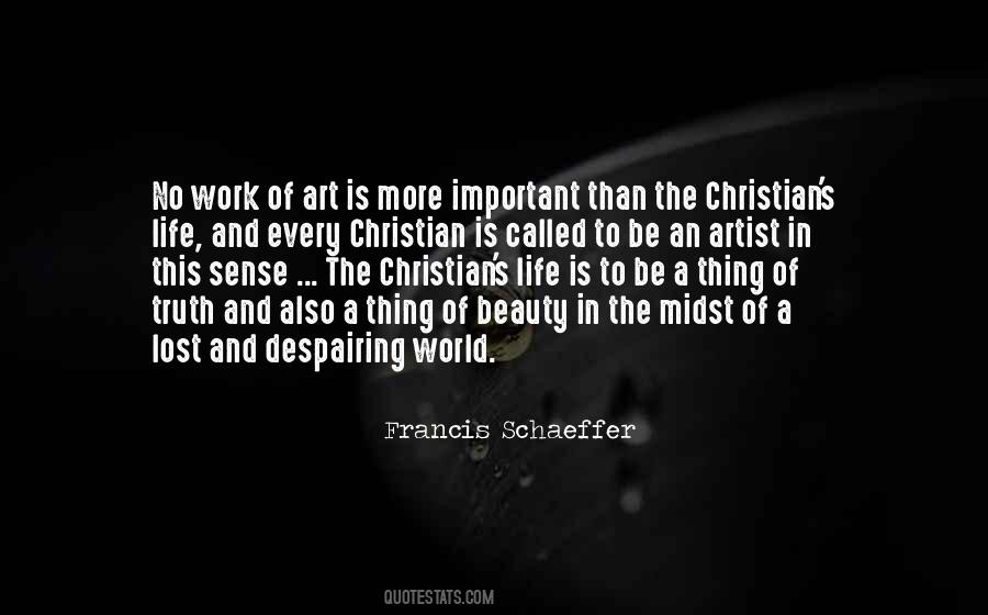 Quotes About The Artist's Life #1412972