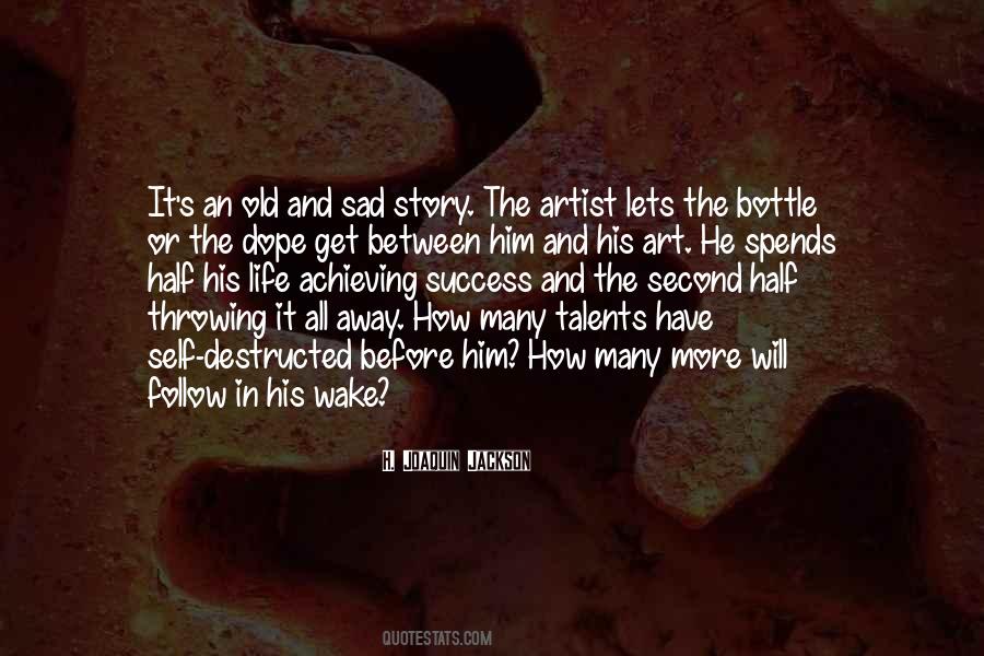 Quotes About The Artist's Life #251080