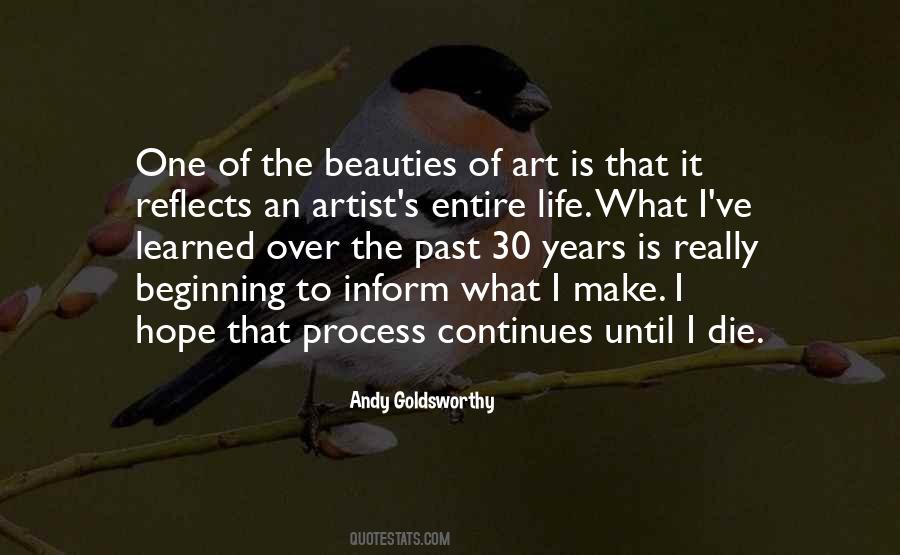 Quotes About The Artist's Life #503222