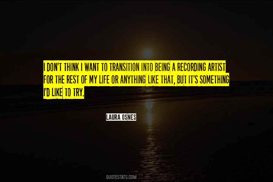 Quotes About The Artist's Life #992915