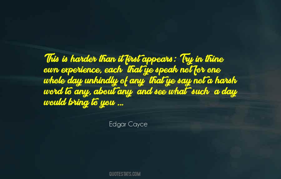 Edgar Cayce Sayings #1096964