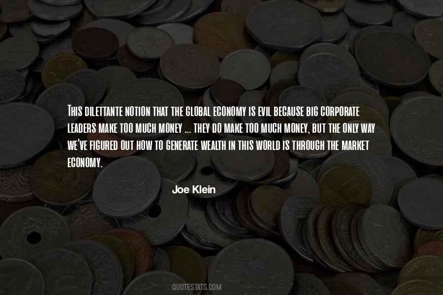 Quotes About Evil Money #1060690