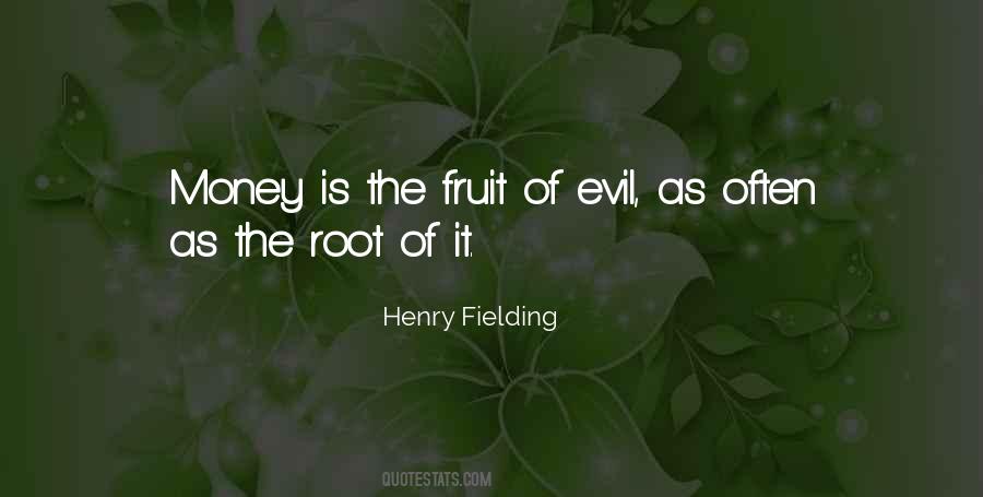 Quotes About Evil Money #340520