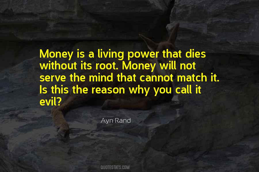 Quotes About Evil Money #394697
