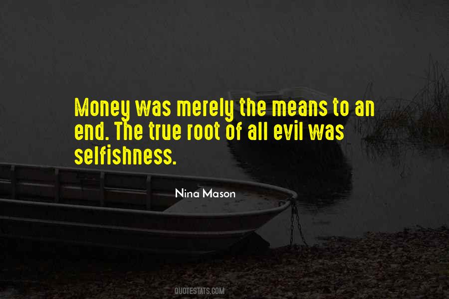 Quotes About Evil Money #620015