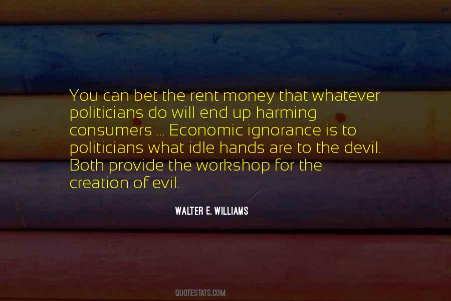 Quotes About Evil Money #7905
