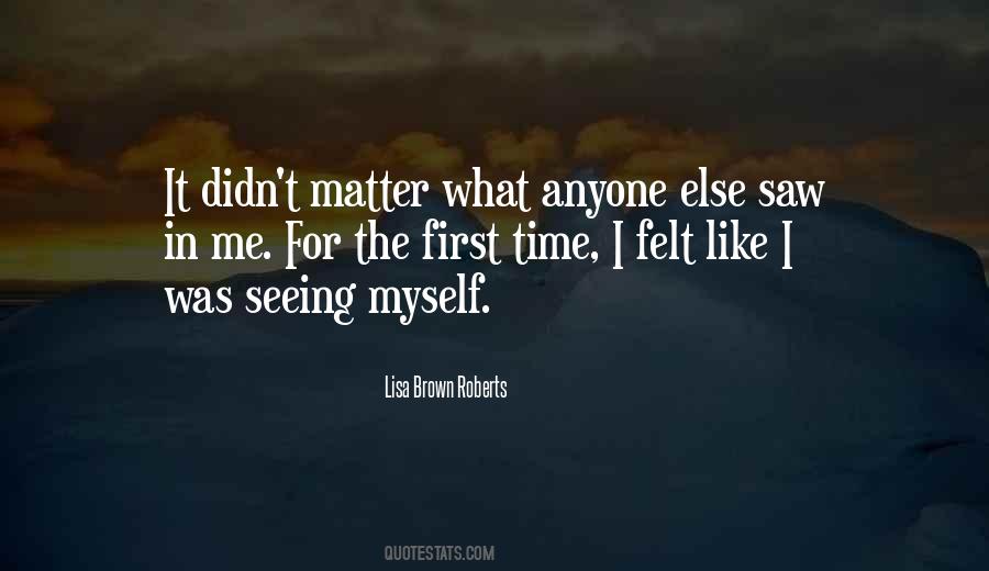 Quotes About Seeing Someone For The First Time #153005
