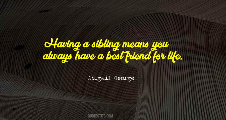 Best Sibling Sayings #1271660