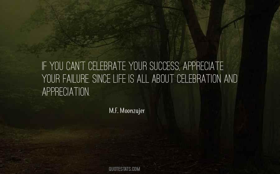 Celebrate Success Sayings #1188686