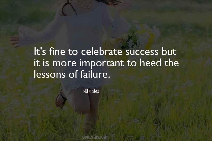 Celebrate Success Sayings #1382168