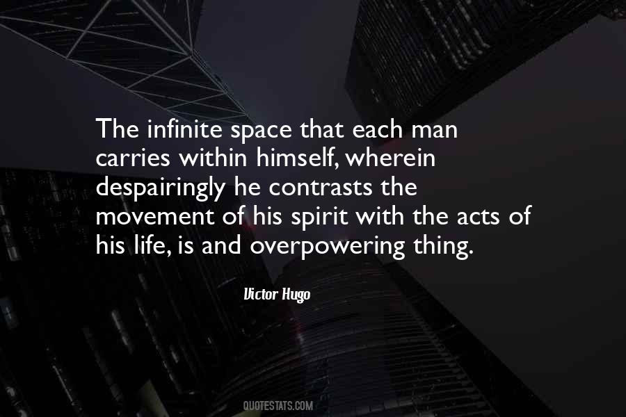 Quotes About Infinite Space #1087481